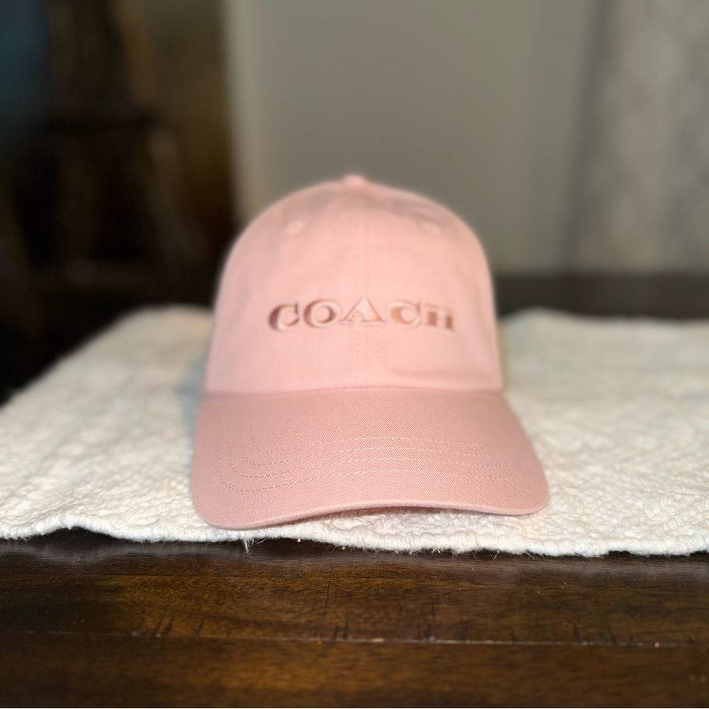 Coach Light Embroidered Baseball Cap